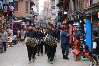 यमःद्यो ठड्याएर भोलिदेखि भक्तपुरमा आठ दिन इन्द्रजात्रा मनाइने