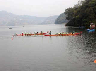 पोखरामा सुरु भयो चीनको ड्रागन बोट फेस्टिभल