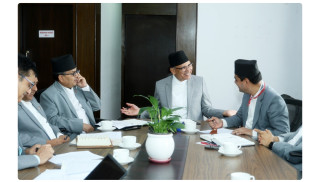 भक्तपुरमा अत्याधुनिक वीर अस्पताल निर्माण गर्नेबारे दुईमन्त्रीबिच छलफलछलफल0
