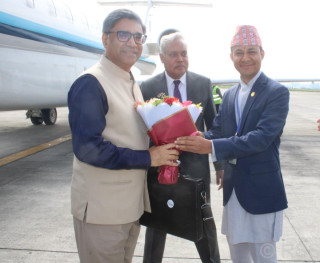 भारतीय विदेशसचिव मिस्री काठमाडौँमा