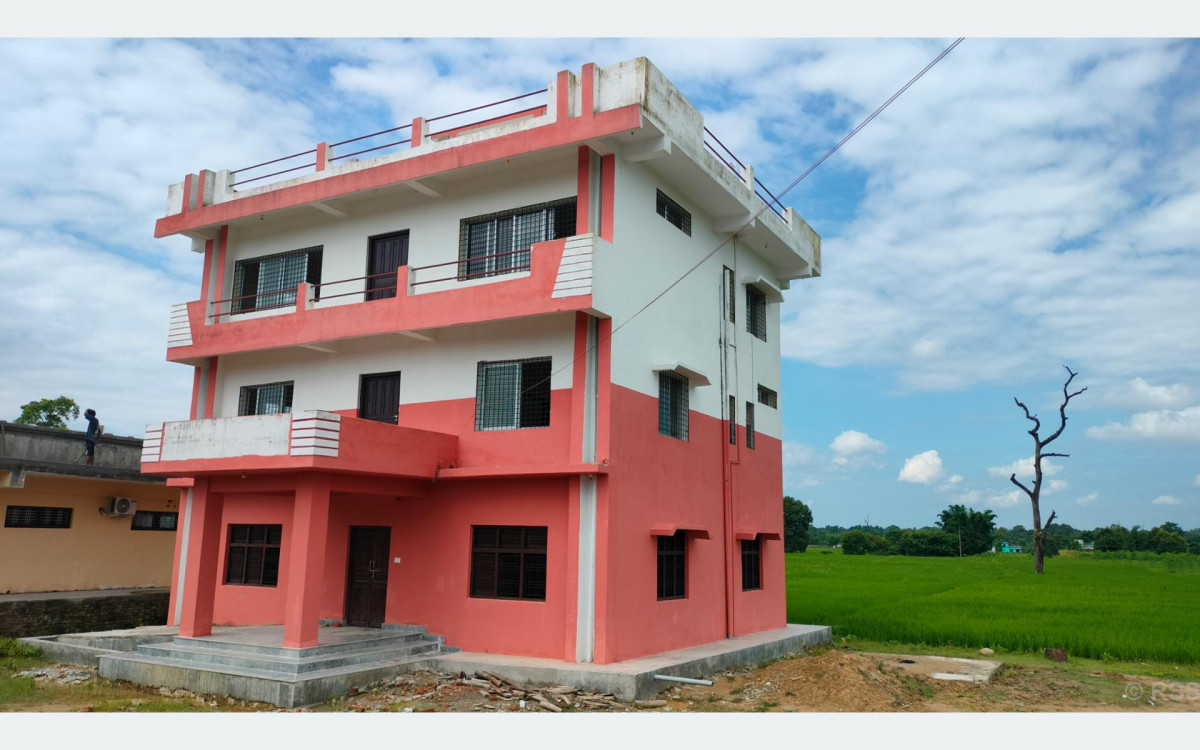 डेढ करोड बढीको लागतमा वडा कार्यालय भवन निर्माण